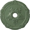 Ekena Millwork Attica with Rose Medallion (Canopies up to 4 1/2"), 26"OD x 3 3/4"ID x 1 1/2"P, Athenian Green CM26ATAGF - alternate 1